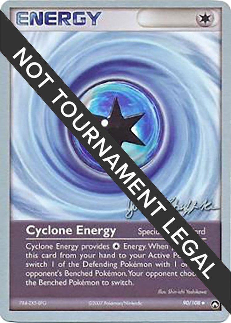 Image for Cyclone Energy - 2007 (Jeremy Scharff-Kim) (World Championship Decks) (90/108) - Pokemon