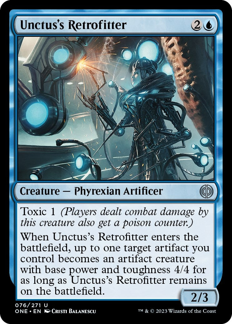 Image for Unctus's Retrofitter (Phyrexia: All Will Be One) (76) - Magic: The Gathering