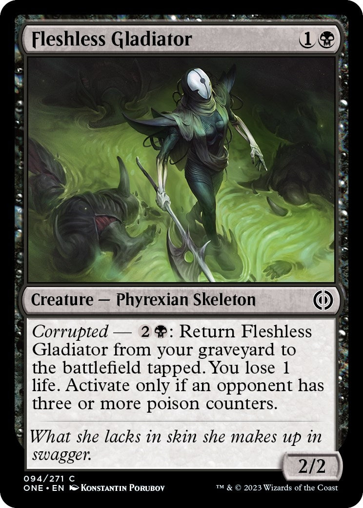 Image for Fleshless Gladiator (Phyrexia: All Will Be One) (94) - Magic: The Gathering