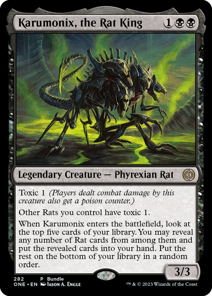 Image for Karumonix, the Rat King (ONE Bundle) - Magic: The Gathering