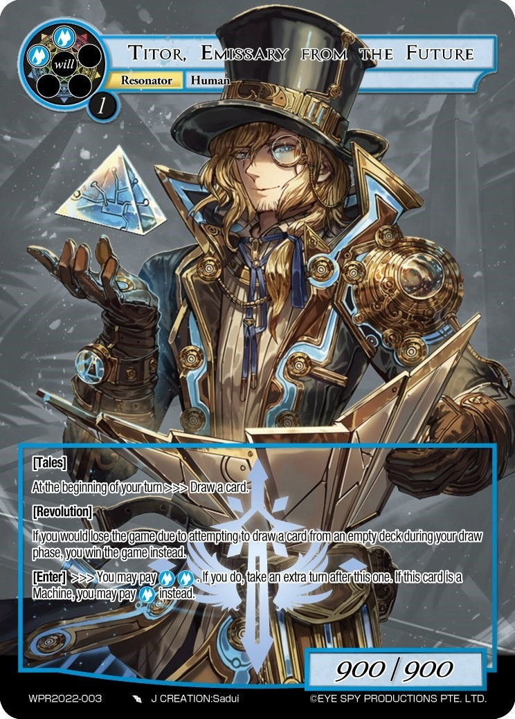 Image for Titor, Emissary from the Future (Promo Cards) (WPR2022-003) - Force of Will