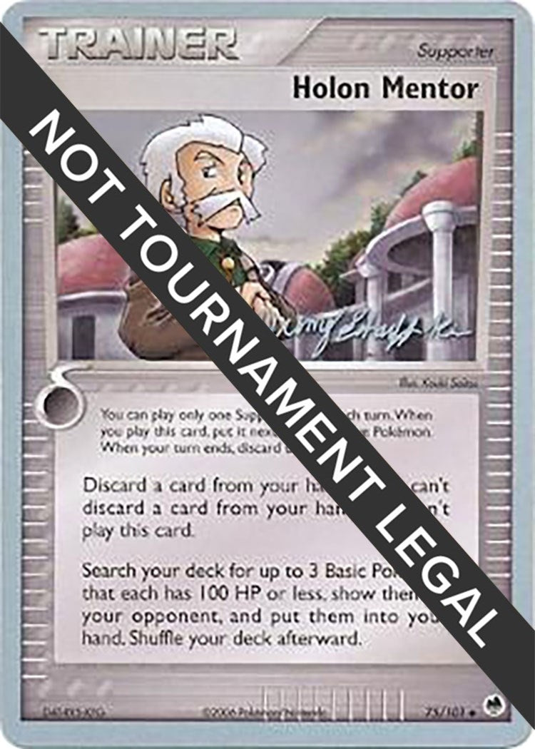 Image for Holon Mentor - 2007 (Jeremy Scharff-Kim) (World Championship Decks) (75/101) - Pokemon