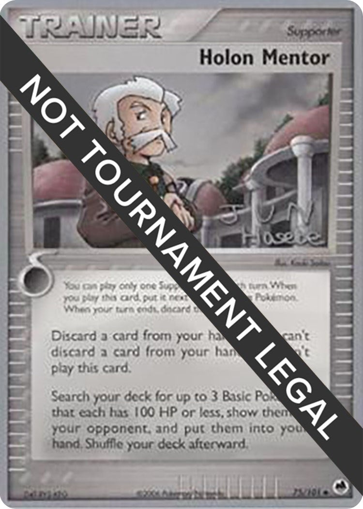 Image for Holon Mentor - 2007 (Jun Hasebe) (World Championship Decks) (75/101) - Pokemon