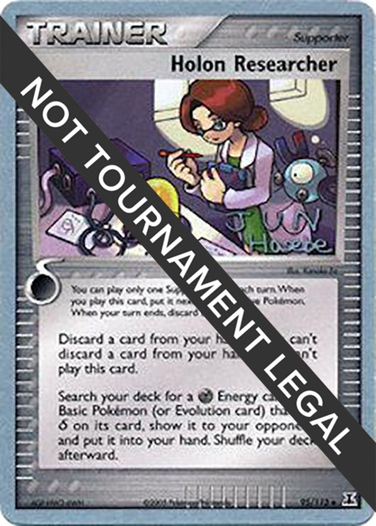 Image for Holon Researcher - 2007 (Jun Hasebe) (World Championship Decks) (95/113) - Pokemon