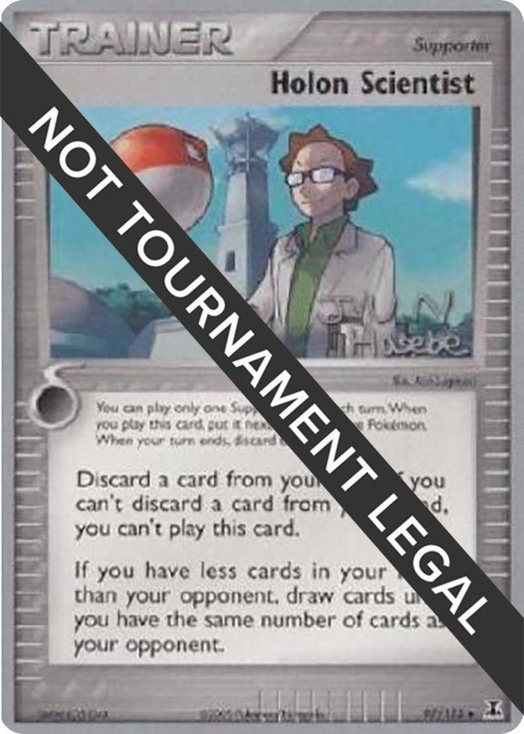 Image for Holon Scientist - 2007 (Jun Hasebe) (World Championship Decks) (97/113) - Pokemon