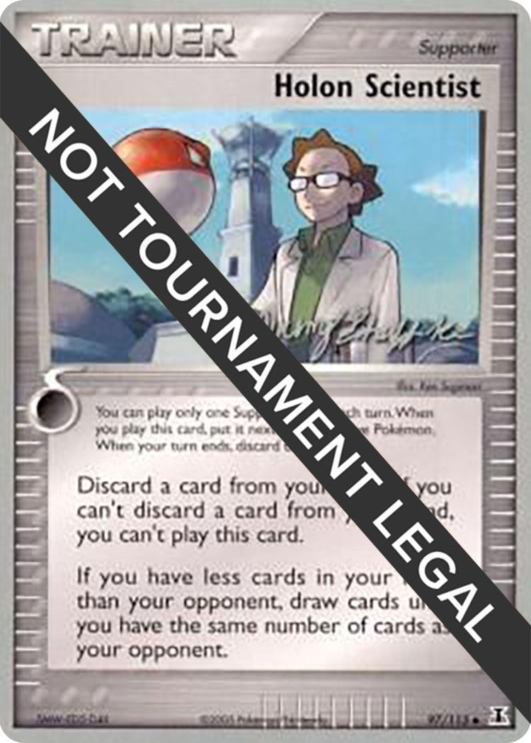 Image for Holon Scientist - 2007 (Jeremy Scharff-Kim) (World Championship Decks) (97/113) - Pokemon