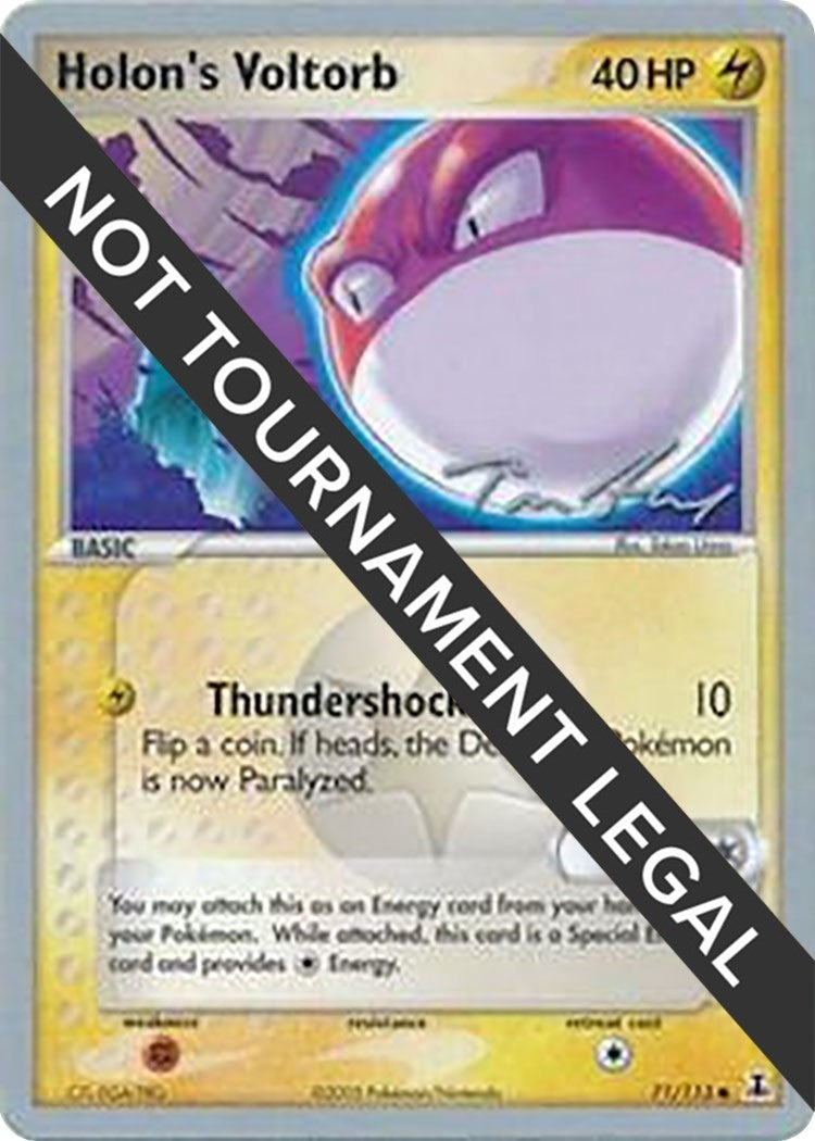 Image for Holon's Voltorb - 2007 (Tom Roos) (World Championship Decks) (71/113) - Pokemon