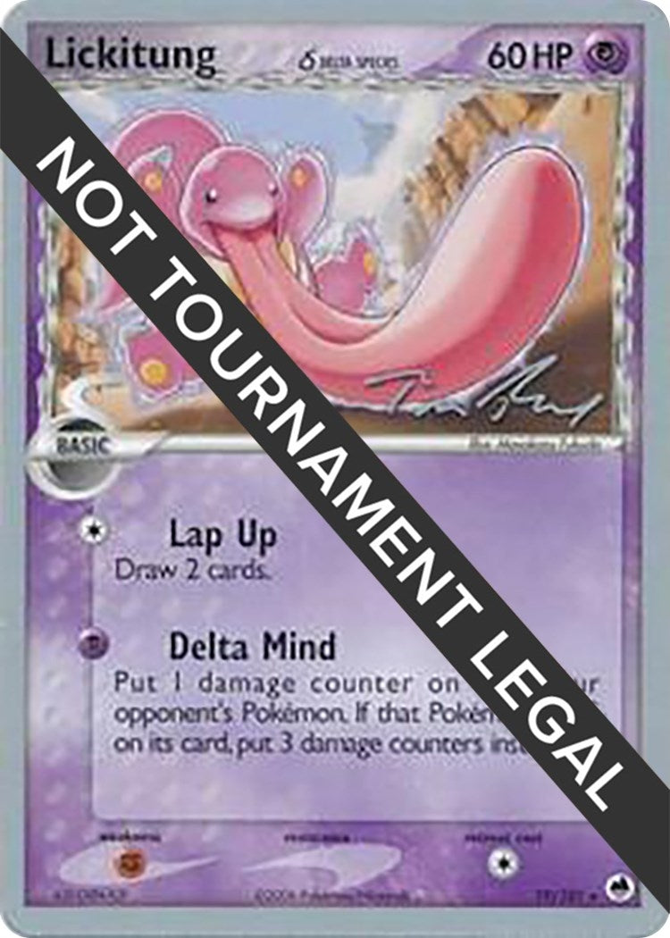 Image for Lickitung (Delta Species) - 2007 (Tom Roos) (World Championship Decks) (19/101) - Pokemon
