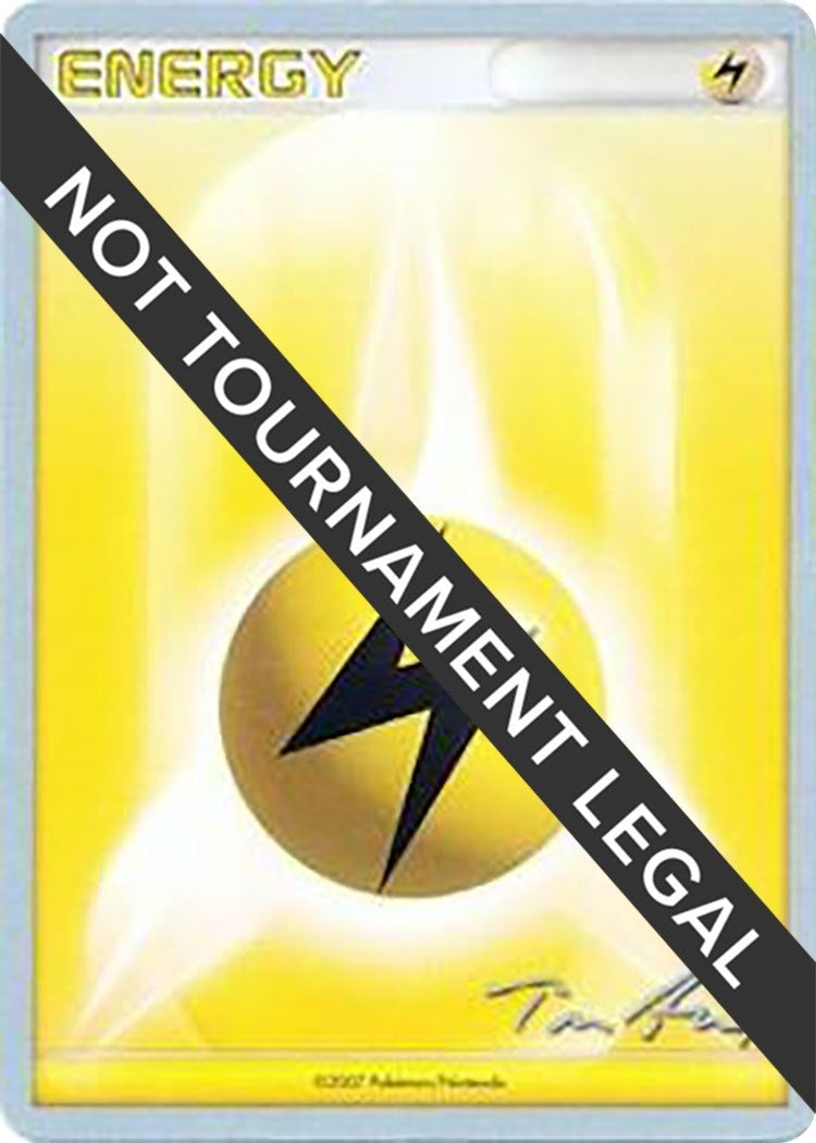 Image for Lightning Energy - 2007 (Tom Roos) (World Championship Decks) - Pokemon