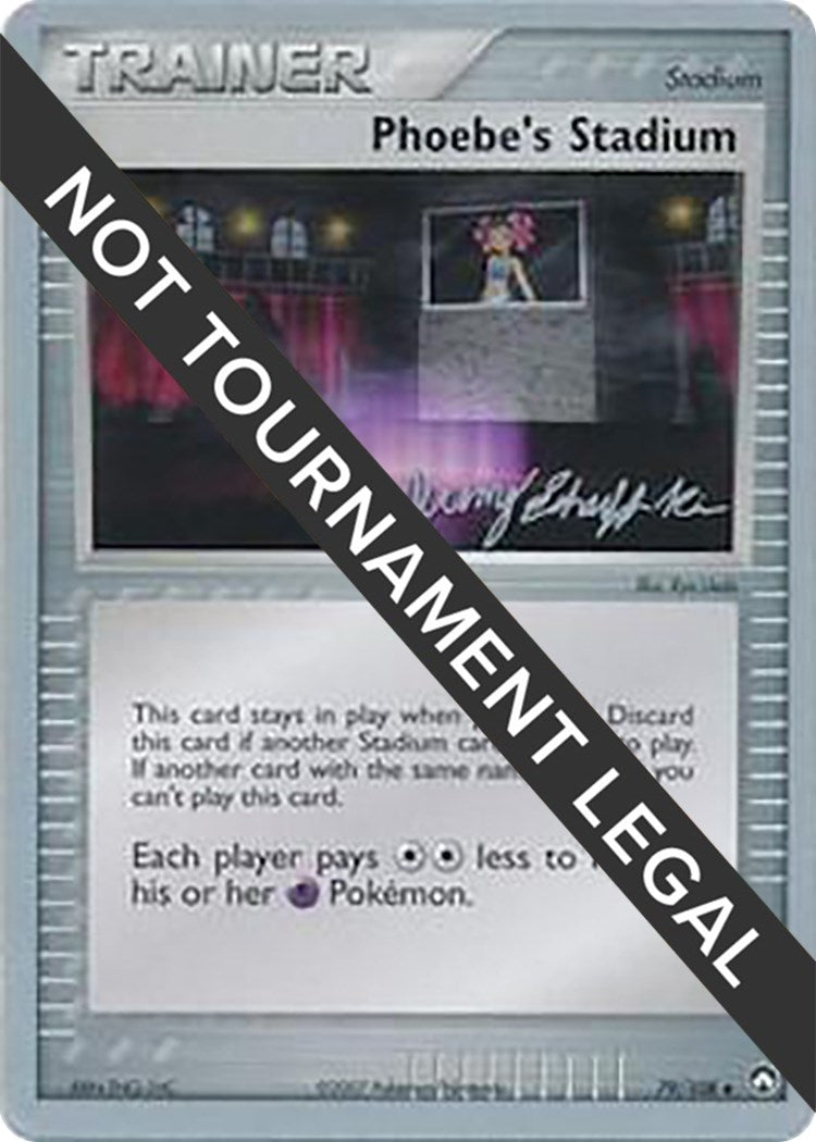 Image for Phoebe's Stadium - 2007 (Jeremy Scharff-Kim) (World Championship Decks) (79/108) - Pokemon