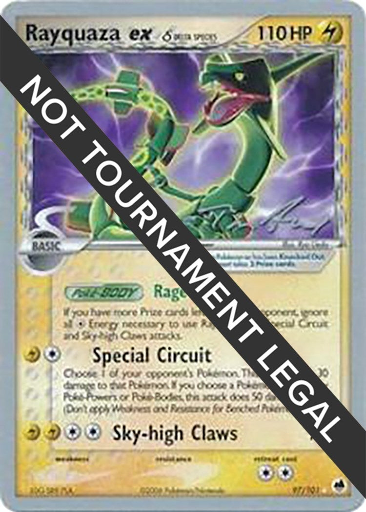 Image for Rayquaza ex (Delta Species) - 2007 (Tom Roos) (World Championship Decks) (97/101) - Pokemon