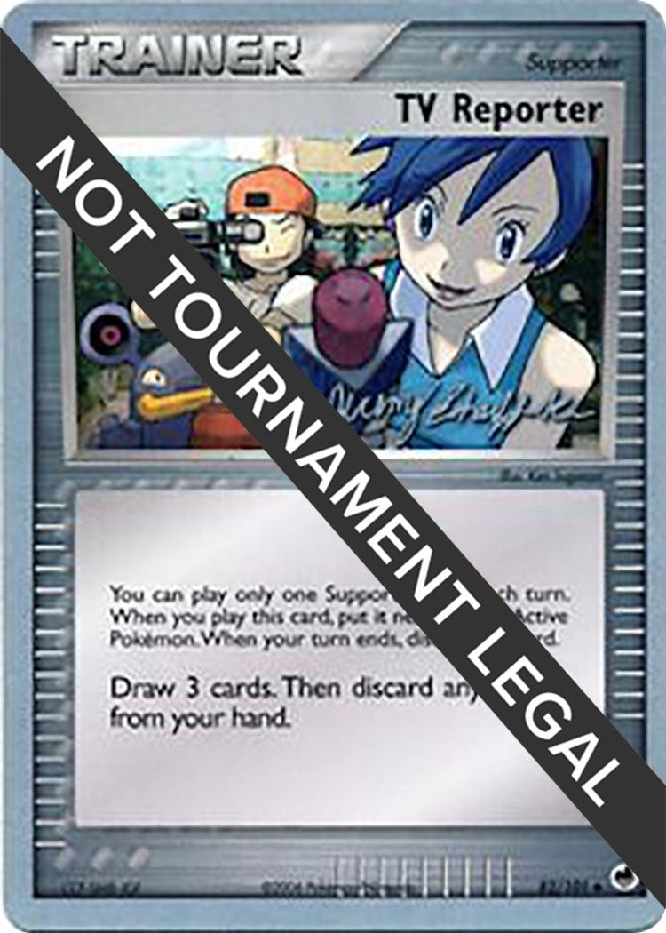 Image for TV Reporter - 2007 (Jeremy Scharff-Kim) (World Championship Decks) (82/101) - Pokemon