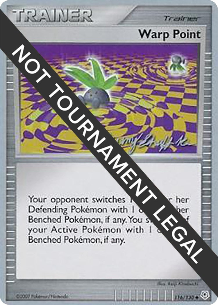 Image for Warp Point - 2007 (Jeremy Scharff-Kim) (World Championship Decks) (116/130) - Pokemon