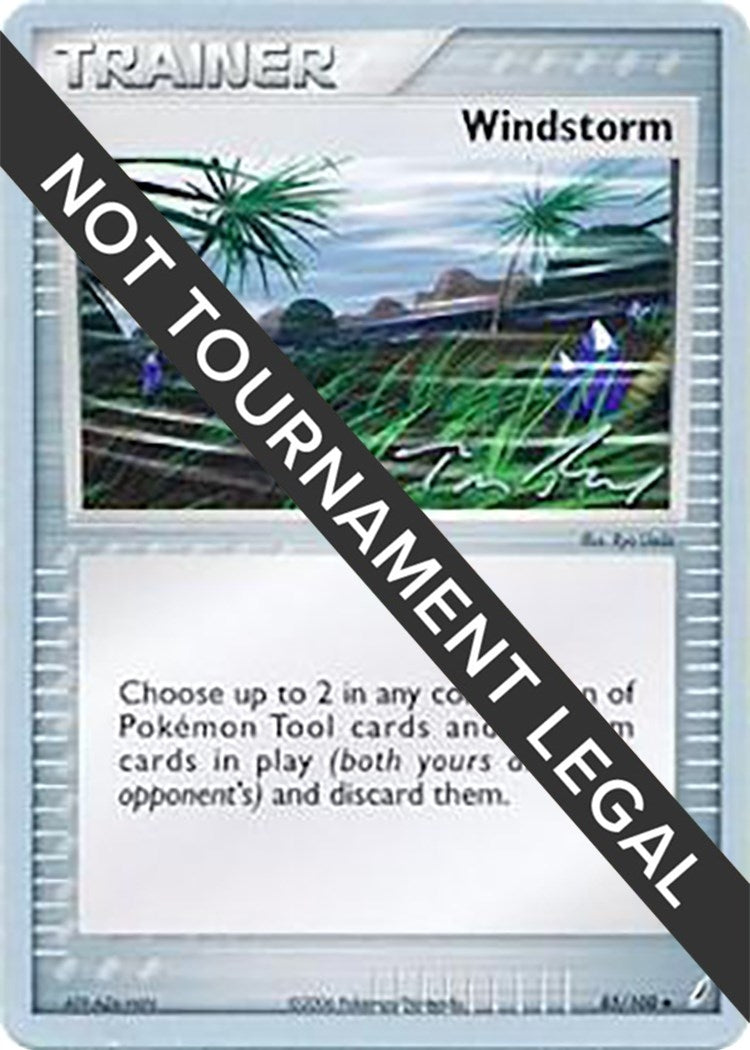 Image for Windstorm - 2007 (Tom Roos) (World Championship Decks) (85/100) - Pokemon