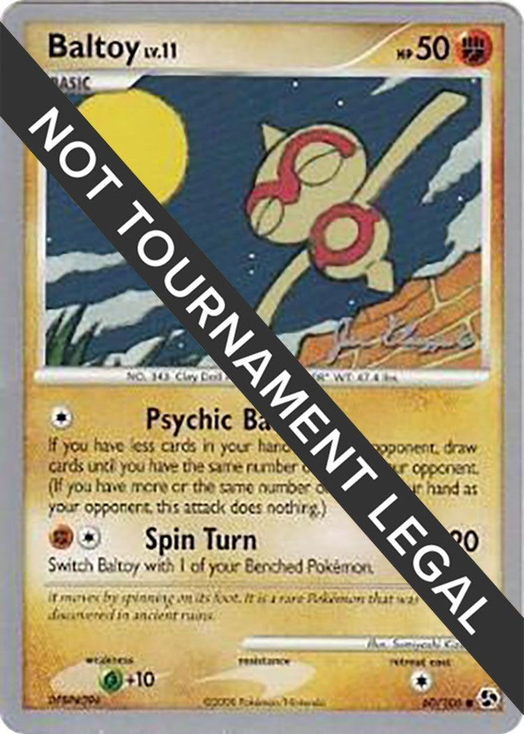 Image for Baltoy - 2008 (Jason Klaczynski) (World Championship Decks) (60/106) - Pokemon