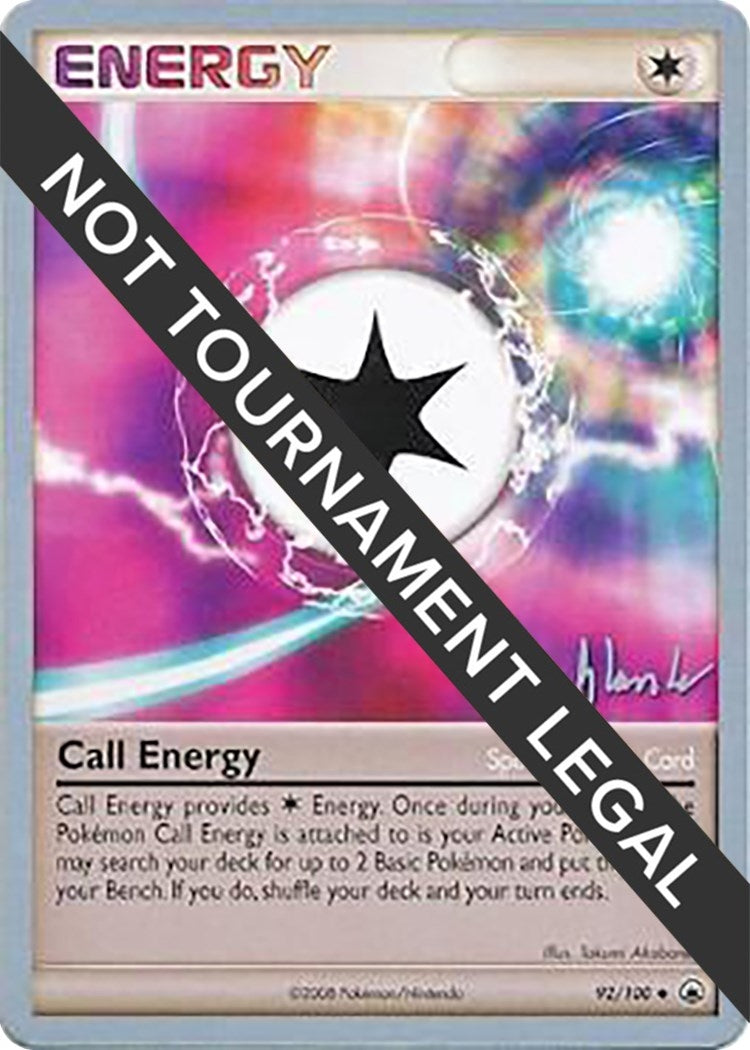 Image for Call Energy - 2008 (Dylan Lefavour) (World Championship Decks) (92/100) - Pokemon
