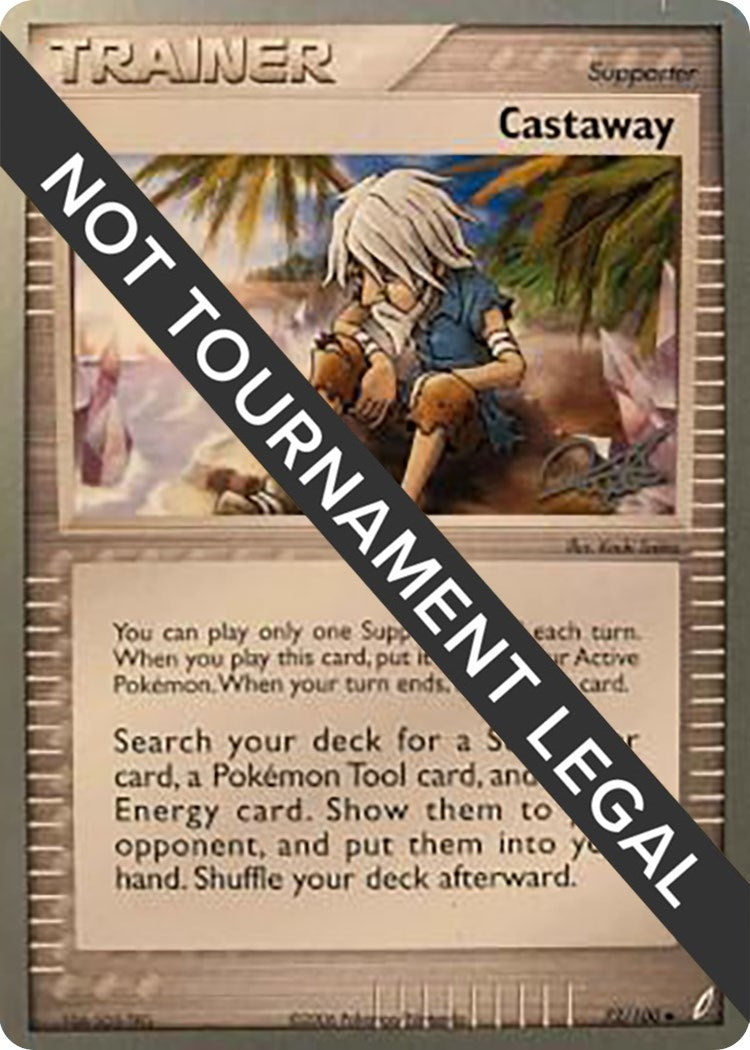 Image for Castaway - 2008 (Paul Atanassov) (World Championship Decks) (72/100) - Pokemon