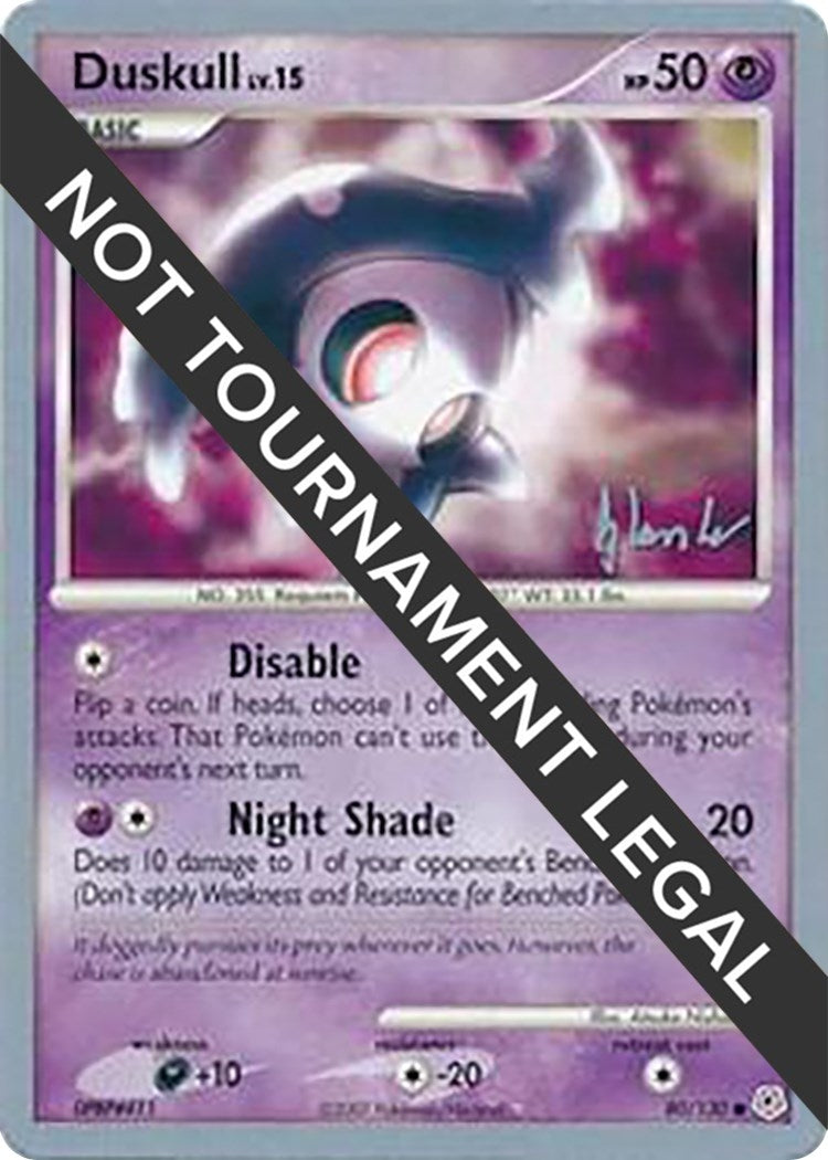 Image for Duskull - 2008 (Dylan Lefavour) (World Championship Decks) (80/130) - Pokemon
