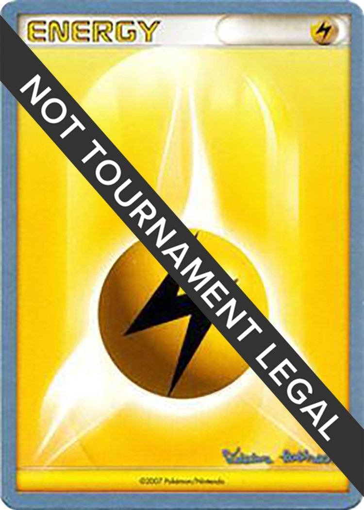 Image for Lightning Energy - 2008 (Tristan Robinson) (World Championship Decks) - Pokemon