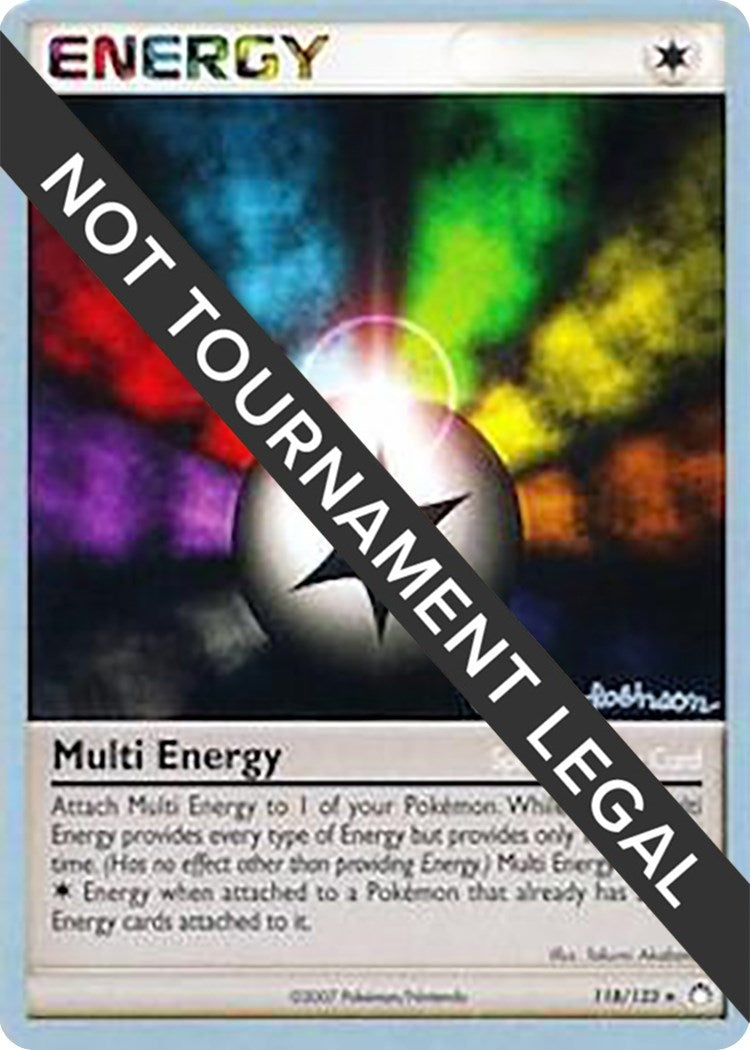 Image for Multi Energy - 2008 (Tristan Robinson) (World Championship Decks) (118/123) - Pokemon