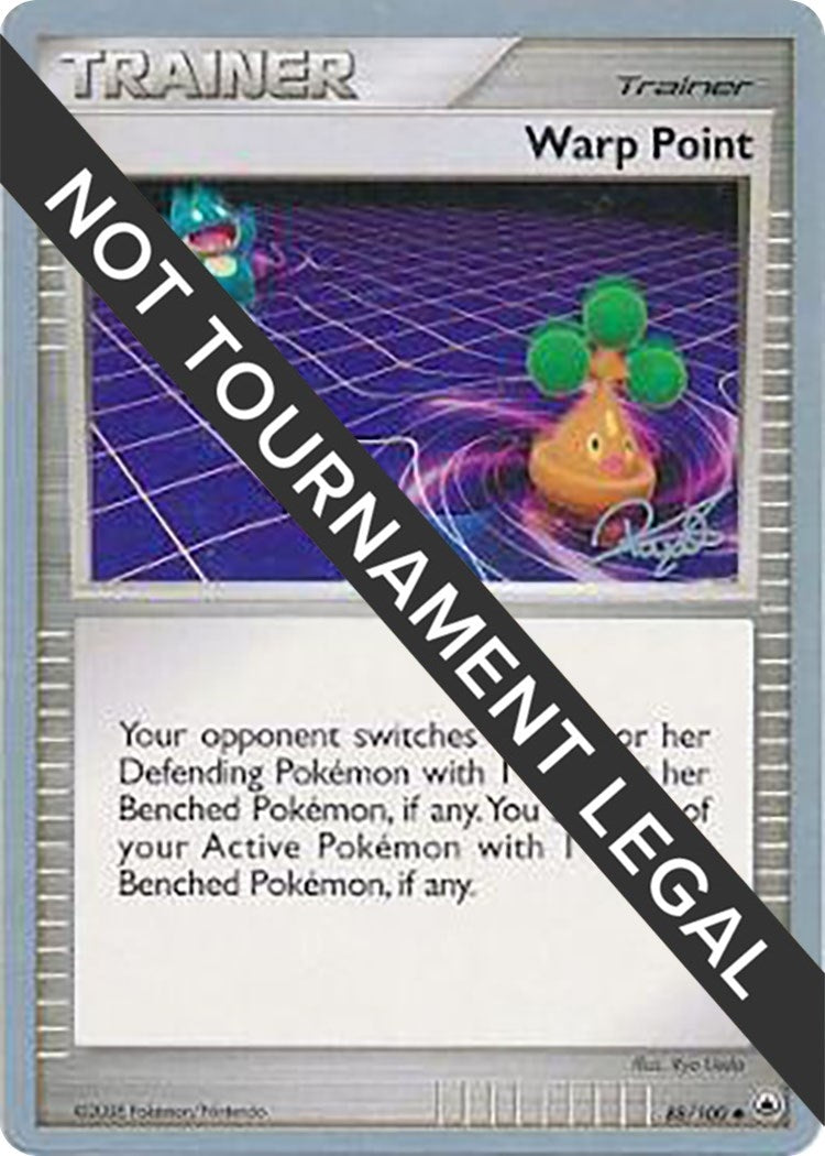 Image for Warp Point - 2008 (Paul Atanassov) (World Championship Decks) (88/100) - Pokemon