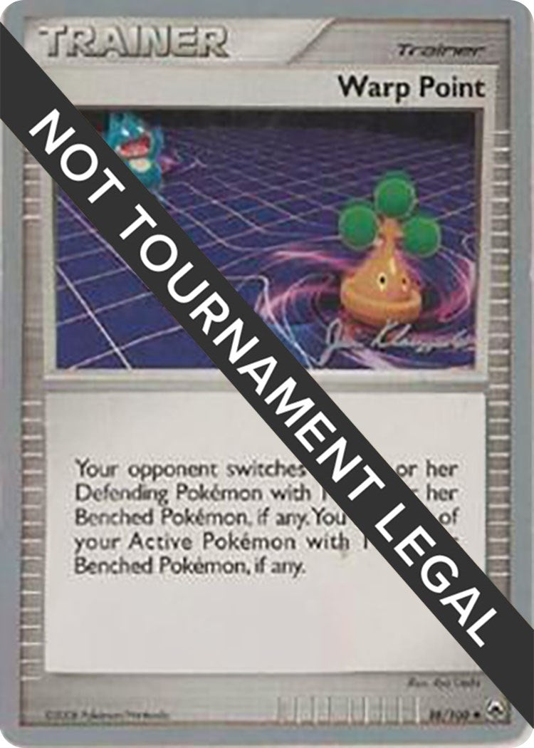 Image for Warp Point - 2008 (Jason Klaczynski) (World Championship Decks) (88/100) - Pokemon