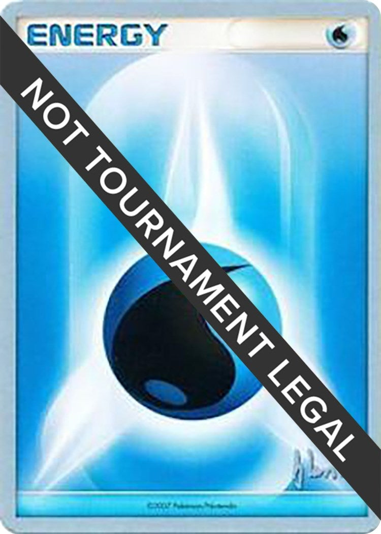 Image for Water Energy - 2007 (Dylan Lefavour) (World Championship Decks) - Pokemon