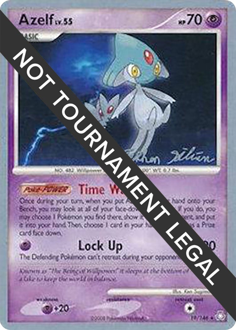 Image for Azelf - 2009 (Stephen Silvestro) (World Championship Decks) (19/146) - Pokemon