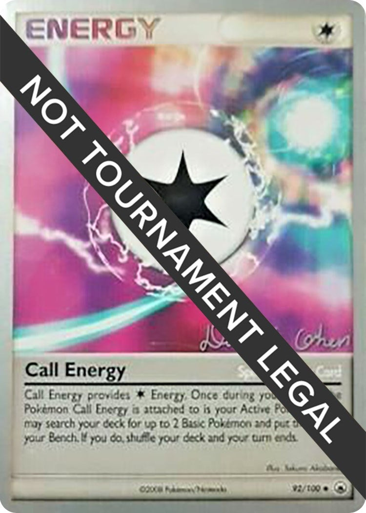 Image for Call Energy - 2009 (David Cohen) (World Championship Decks) (92/100) - Pokemon