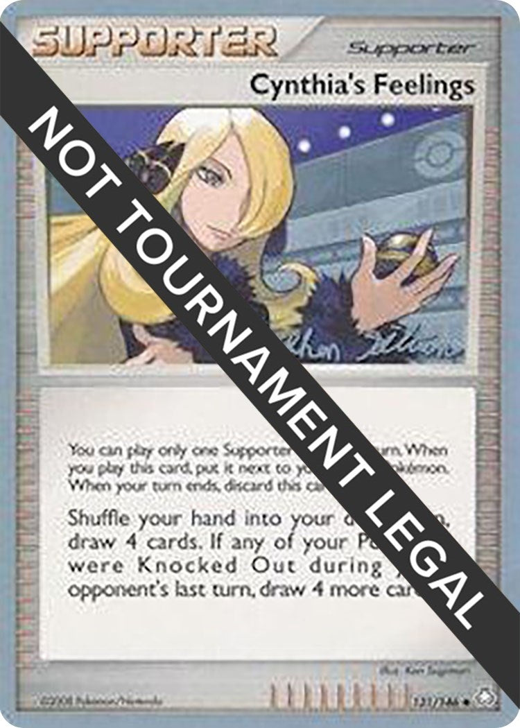 Image for Cynthia's Feelings - 2009 (Stephen Silvestro) (World Championship Decks) (131/146) - Pokemon