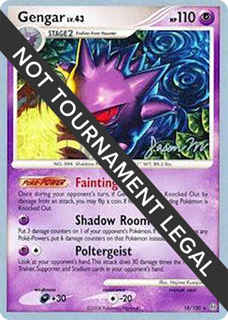 Image for Gengar - 2009 (Jason Martinez) (World Championship Decks) (18/100) - Pokemon