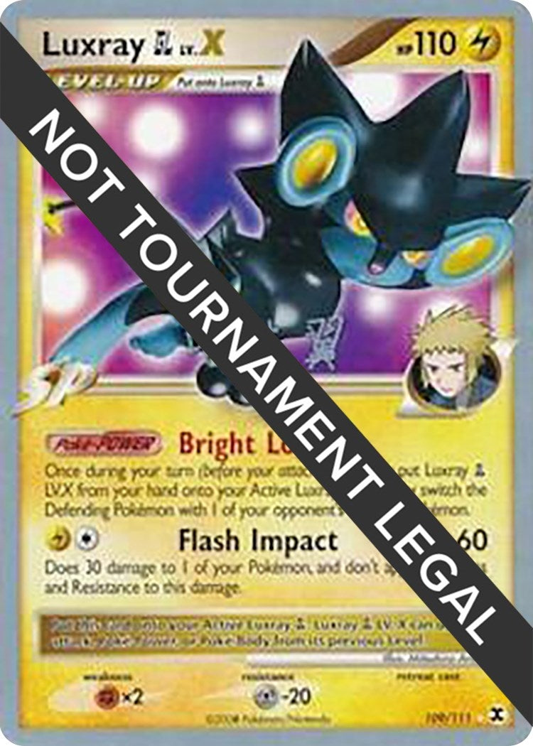 Image for Luxray GL LV.X - 2009 (Tsubasa Nakamura) (World Championship Decks) (109/111) - Pokemon