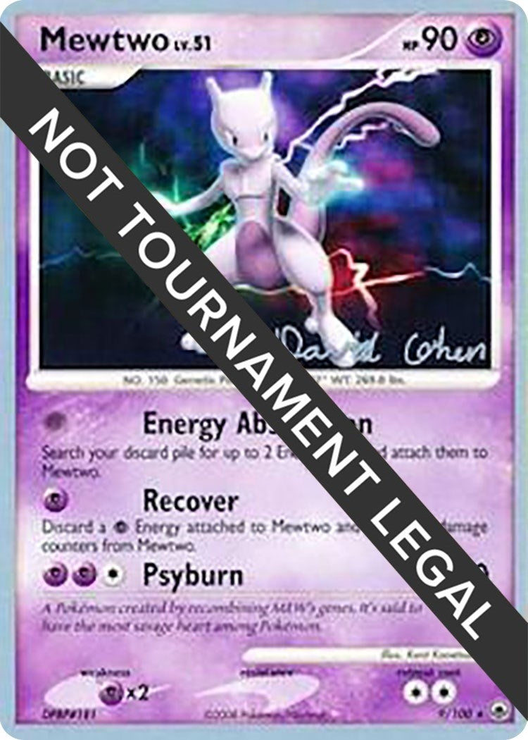 Image for Mewtwo - 2009 (David Cohen) (World Championship Decks) (9/100) - Pokemon