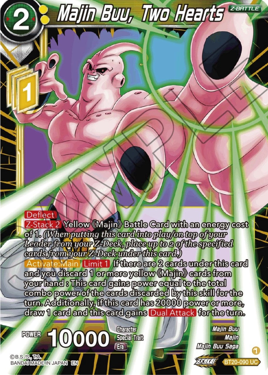 Image for Majin Buu, Two Hearts (Power Absorbed) (BT20-090) - Dragon Ball Super: Masters