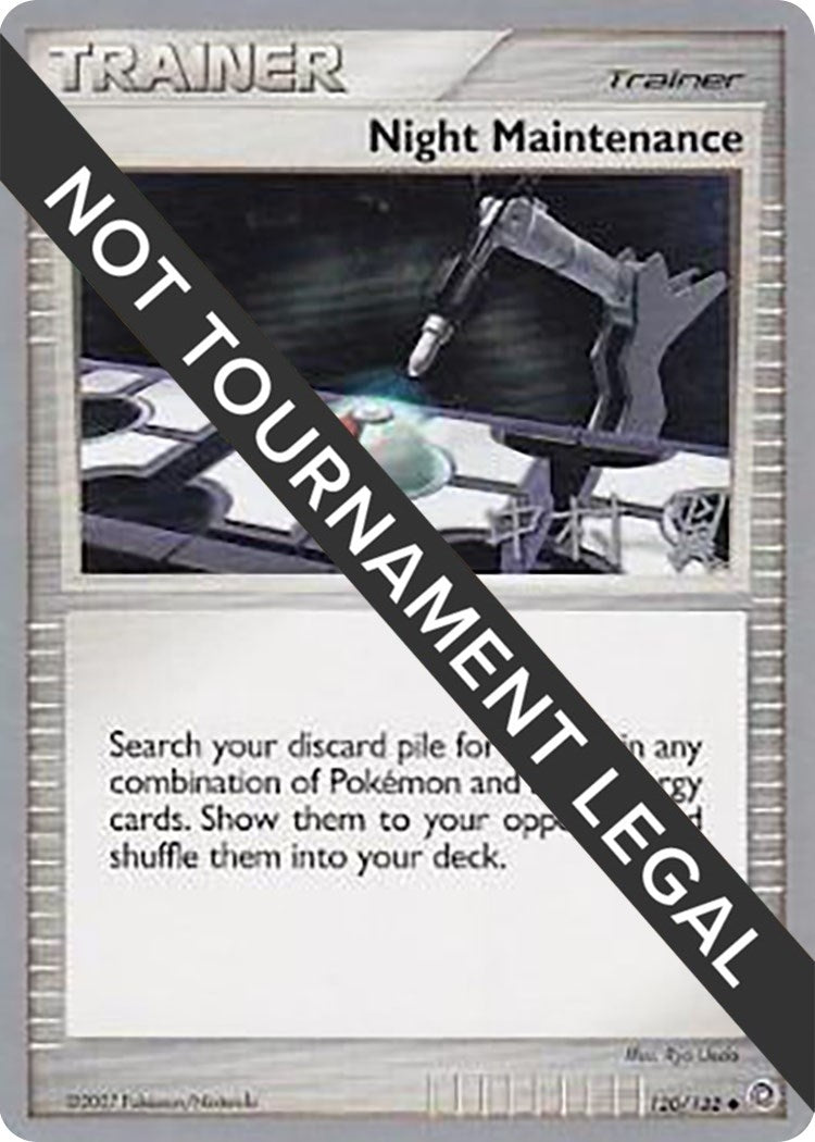 Image for Night Maintenance - 2009 (Tsubasa Nakamura) (World Championship Decks) (120/132) - Pokemon