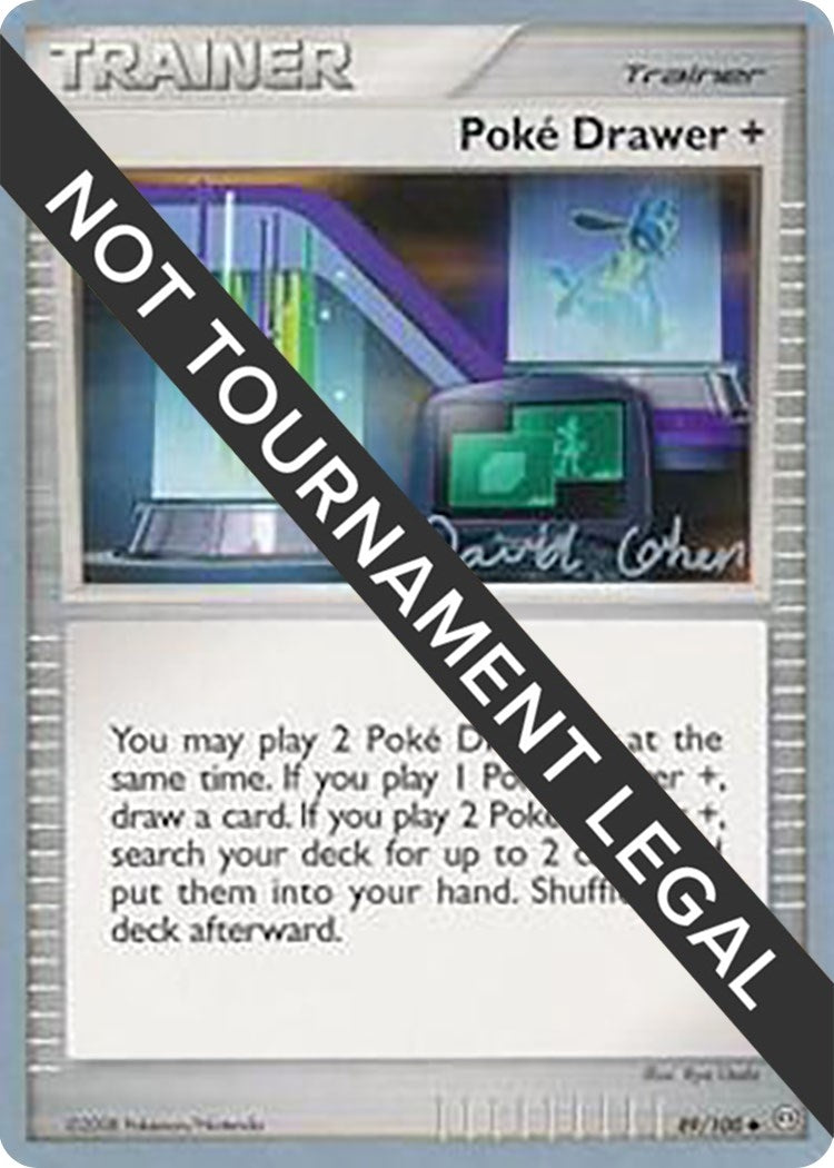 Image for Poke Drawer + - 2009 (David Cohen) (World Championship Decks) (89/100) - Pokemon