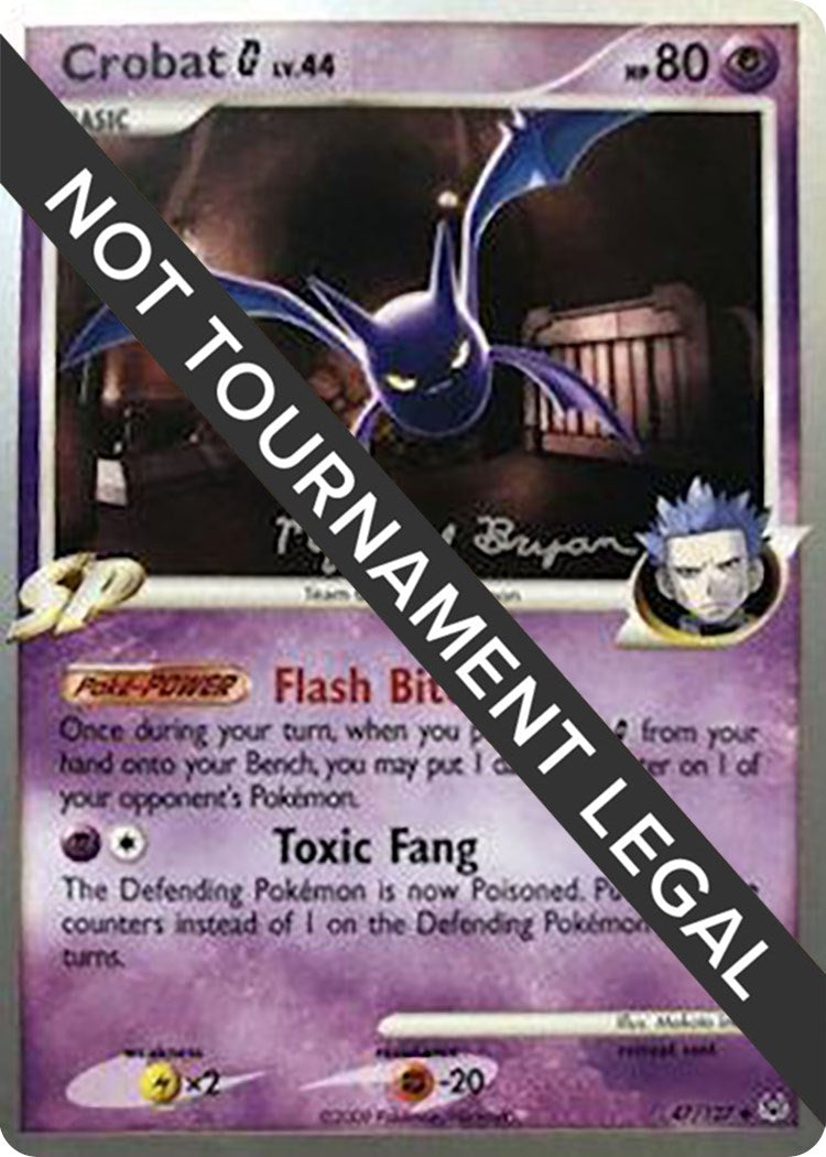 Image for Crobat G - 2010 (Mychael Bryan) (World Championship Decks) (47/127) - Pokemon
