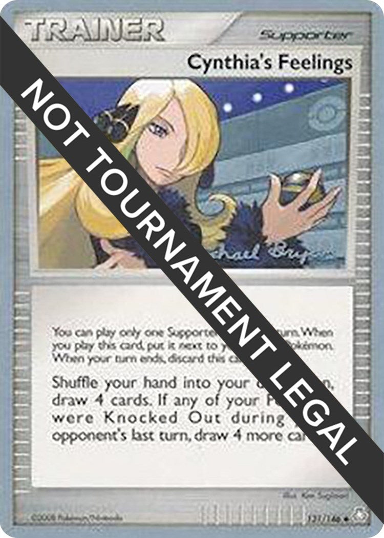 Image for Cynthia's Feelings - 2010 (Mychael Bryan) (World Championship Decks) (131/146) - Pokemon