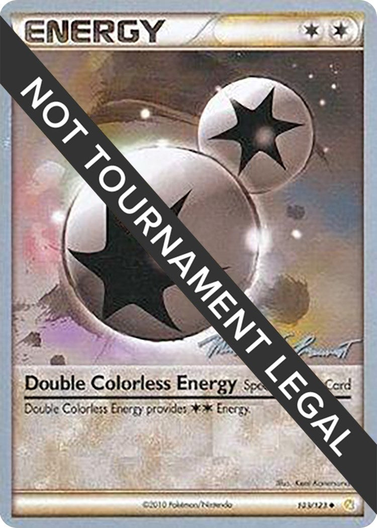 Image for Double Colorless Energy - 2010 (Michael Pramawat) (World Championship Decks) (103/123) - Pokemon