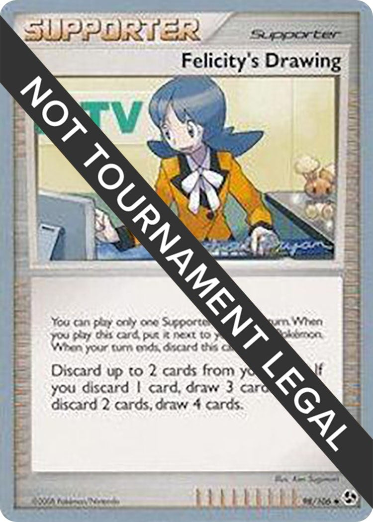 Image for Felicity's Drawing - 2010 (Mychael Bryan) (World Championship Decks) (98/106) - Pokemon