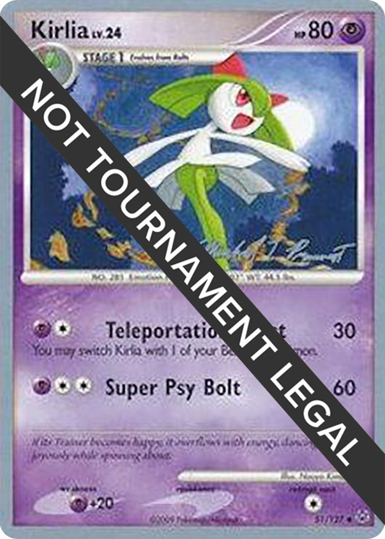 Image for Kirlia - 2010 (Michael Pramawat) (World Championship Decks) (51/127) - Pokemon