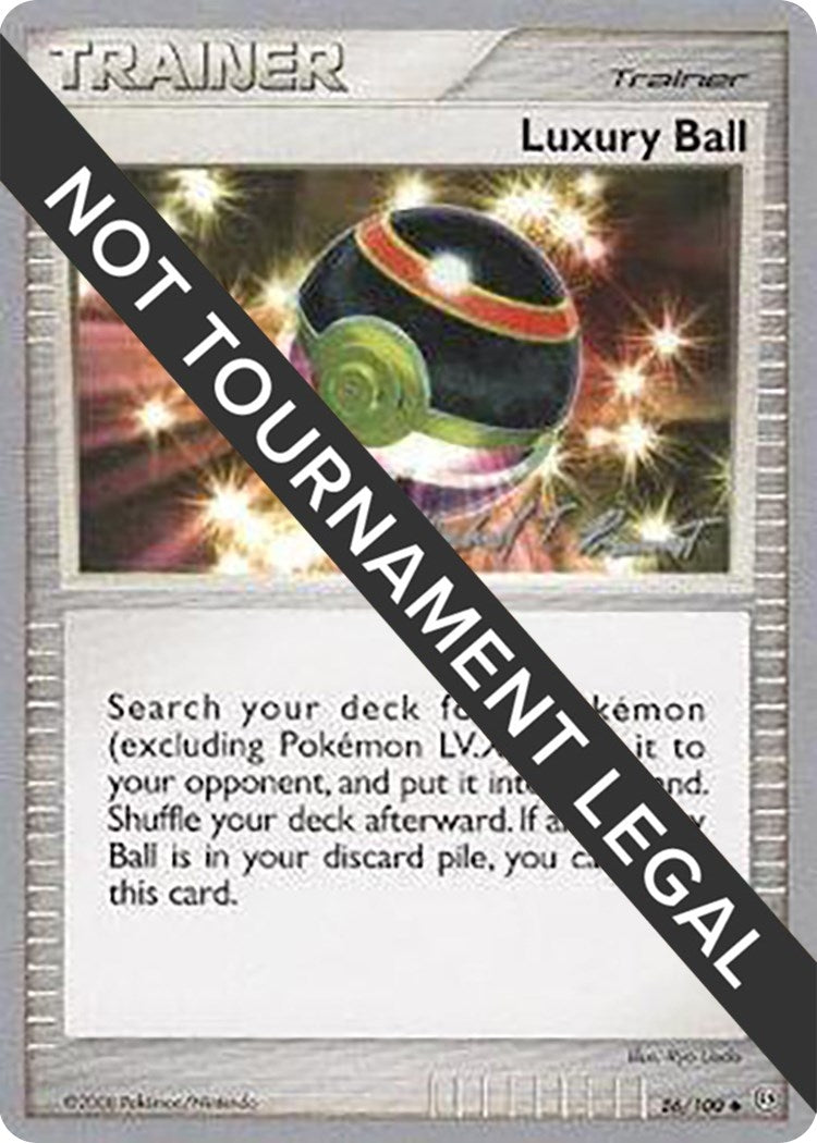 Image for Luxury Ball - 2010 (Michael Pramawat) (World Championship Decks) (86/100) - Pokemon