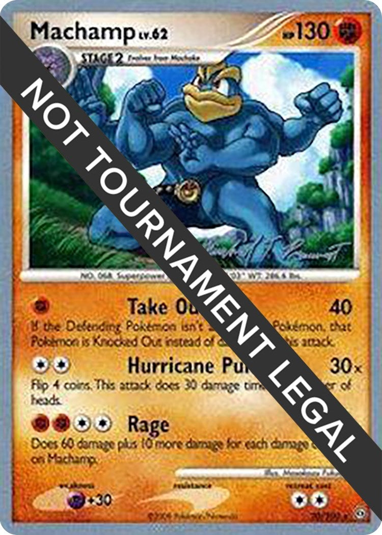 Image for Machamp - 2010 (Michael Pramawat) (World Championship Decks) (20/100) - Pokemon
