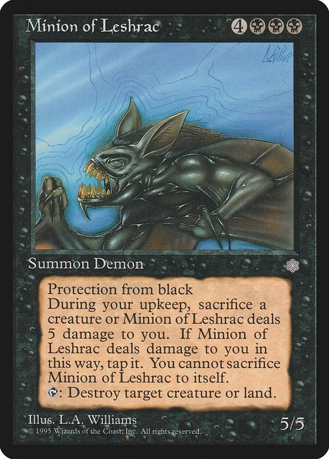 Image for Minion of Leshrac (Ice Age) - Magic: The Gathering