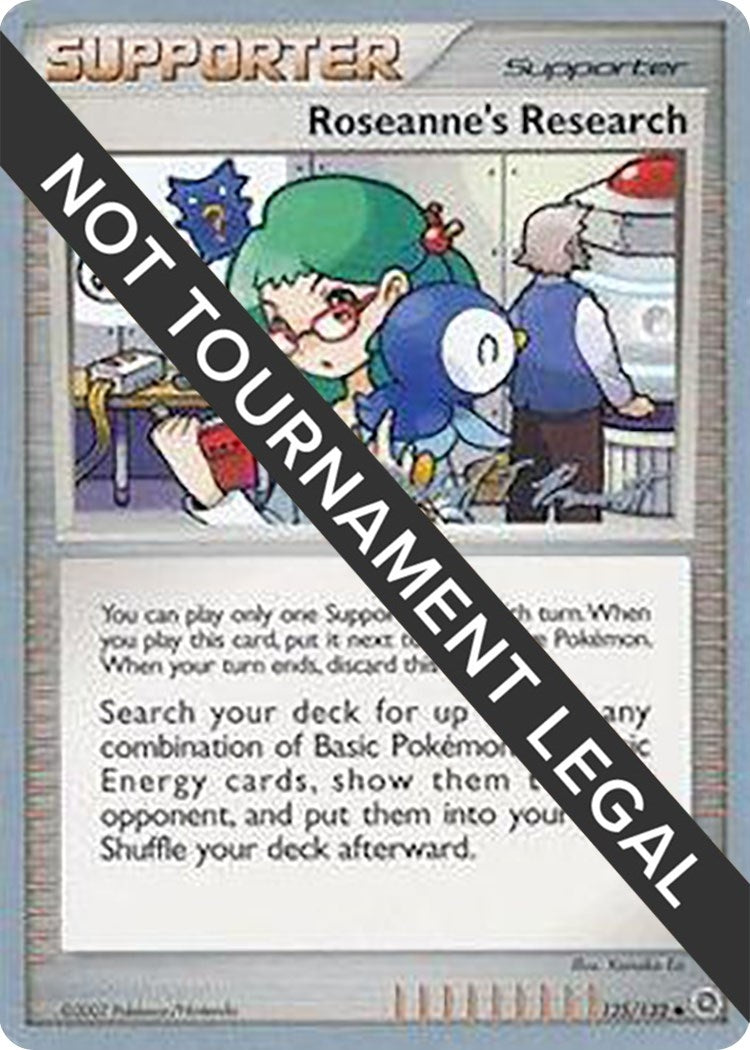 Image for Roseanne's Research - 2010 (Michael Pramawat) (World Championship Decks) (125/132) - Pokemon