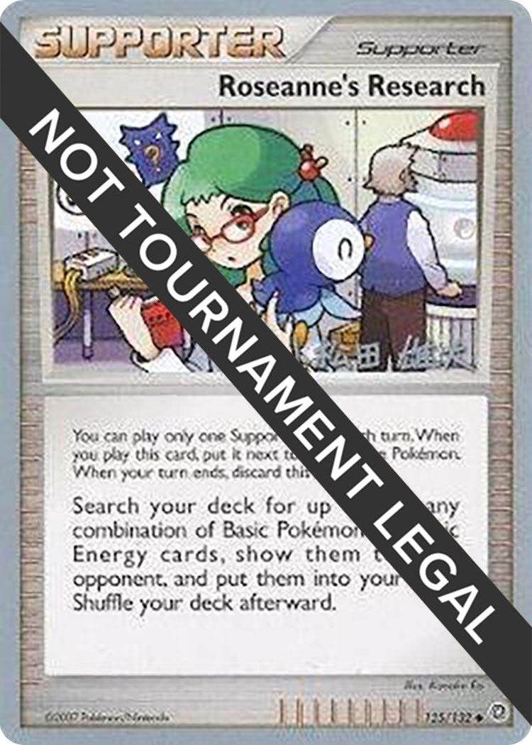 Image for Roseanne's Research - 2010 (Yuta Komatsuda) (World Championship Decks) (125/132) - Pokemon