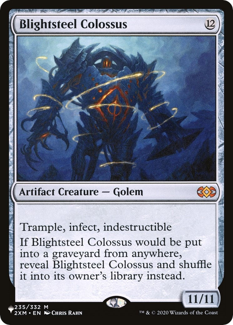 Image for Blightsteel Colossus (The List Reprints) (235/332) - Magic: The Gathering