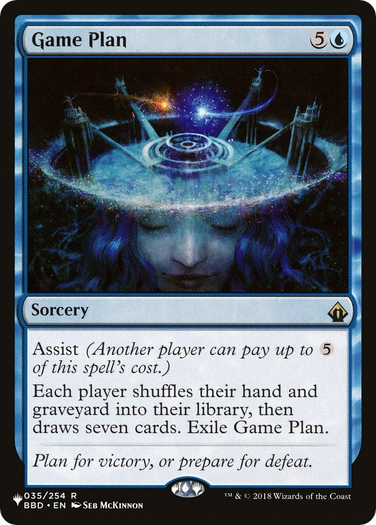 Image for Game Plan (The List Reprints) (035/254) - Magic: The Gathering