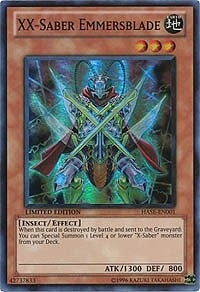 Image for XX-Saber Emmersblade (Hidden Arsenal 4) (HASE-EN001) - YuGiOh