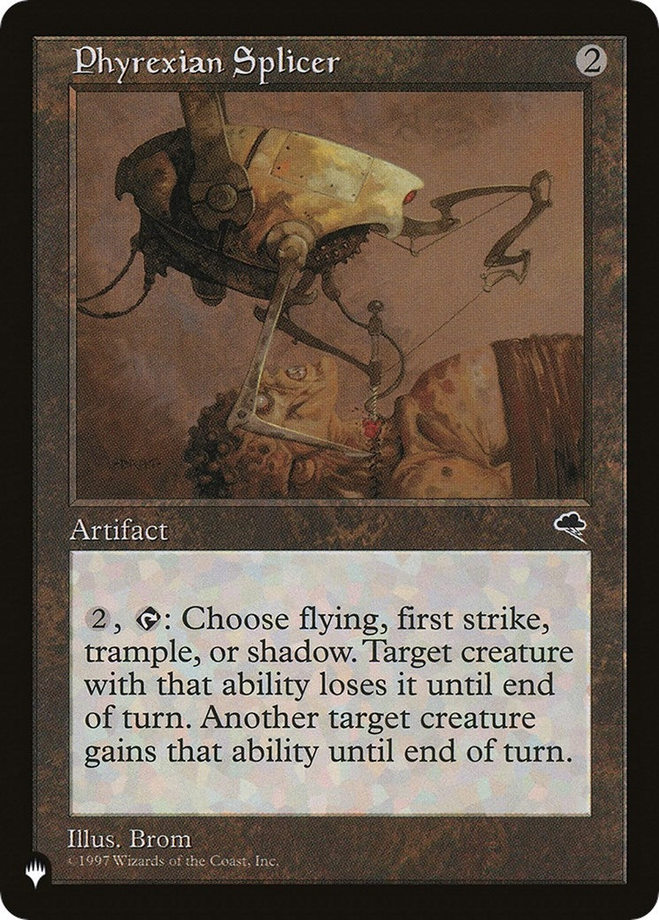 Image for Phyrexian Splicer (The List Reprints) - Magic: The Gathering